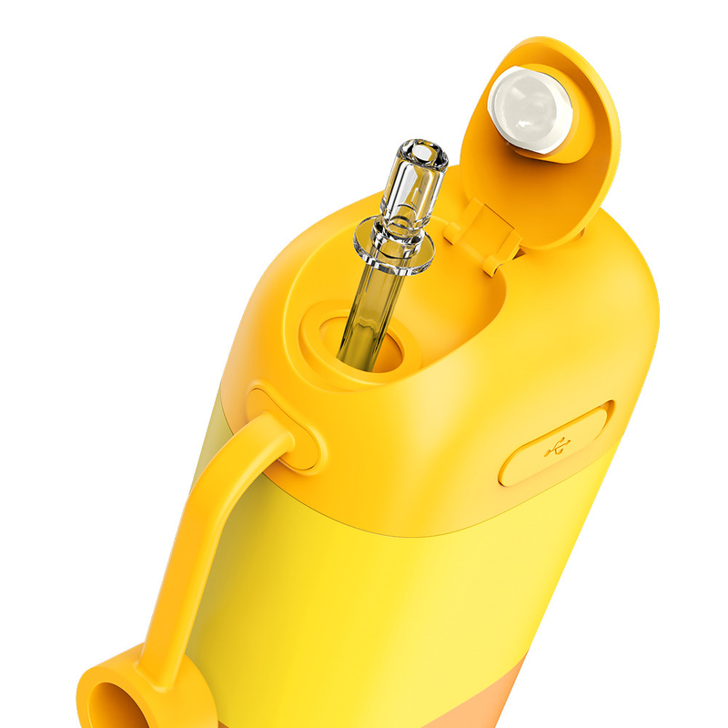 Flosser Air Portabel Tanpa Kabel, Irrigator Oral Nicefeel 20-115PSI
