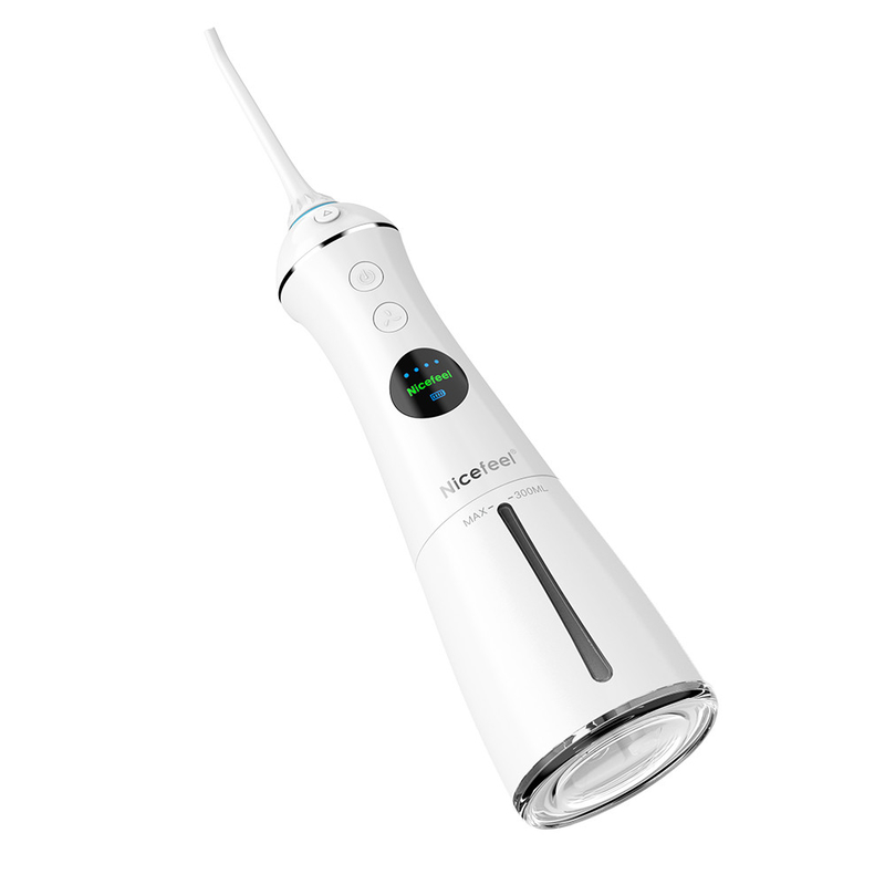 6+ Mode Kerja IPX7 Electric Water Jet 300ml Kebersihan Mulut Oral Irrigator Pemutih Gigi Air Flosser Benang Gigi