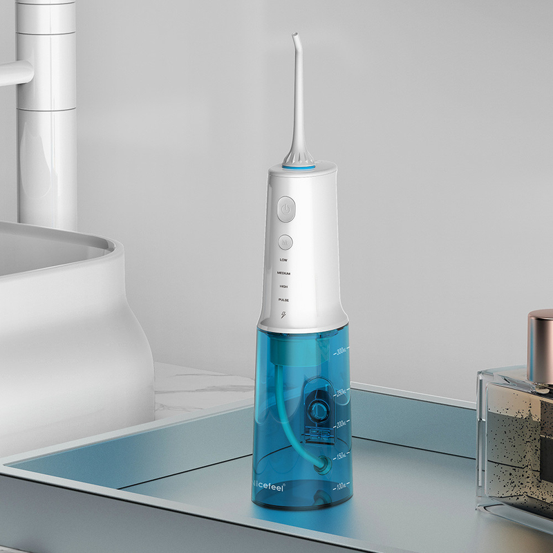Nicefeel Oral Care Portable Cordless Oral Irrigator 300ml Tangki Air Kuat