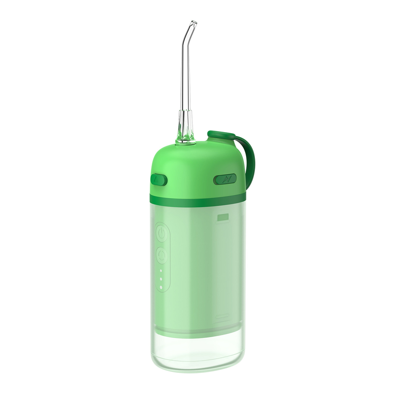 Flosser Air Perawatan Mulut 150mL, 3 Mode Kecepatan Nicefeel Oral Irrigator
