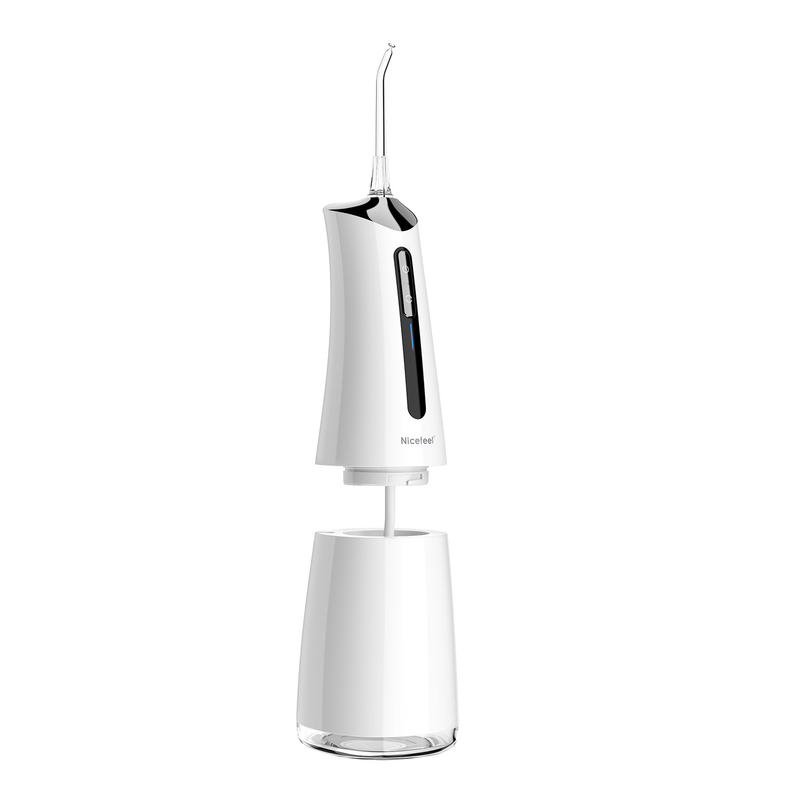 4 Mode Kerja 300ml Electric Jet Cordless Portable Water Flosser Oral Clean