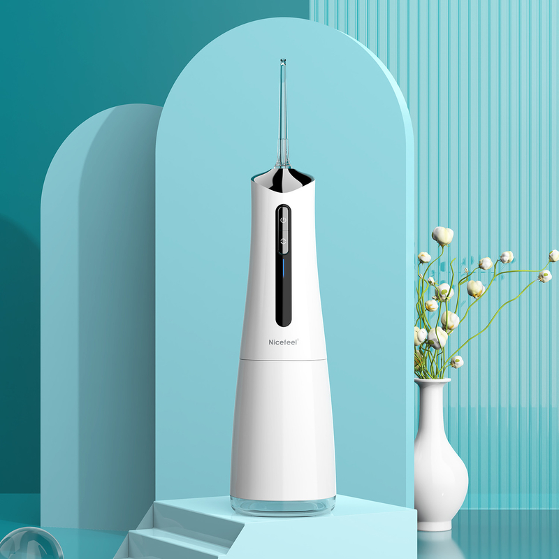 4 Mode Kerja 300ml Electric Jet Cordless Portable Water Flosser Oral Clean