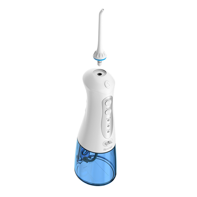 300ml IPX7 Electric Jet Mini Cordless Air Portabel Flosser Pembersih Gigi