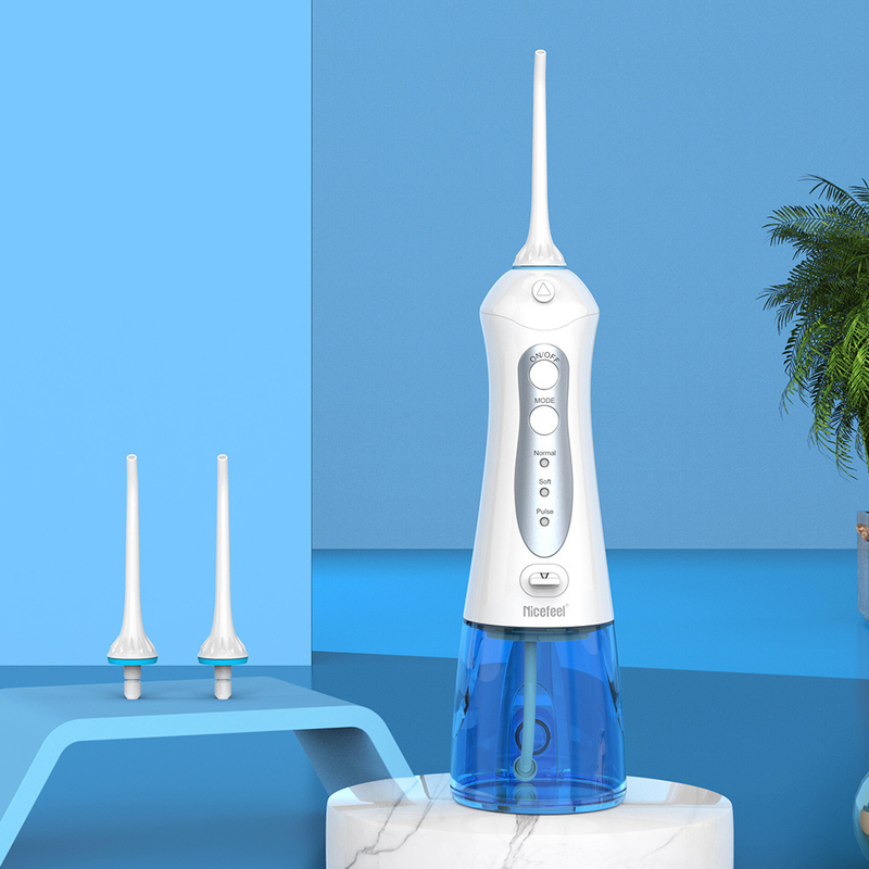 300ml IPX7 Electric Jet Mini Cordless Air Portabel Flosser Pembersih Gigi