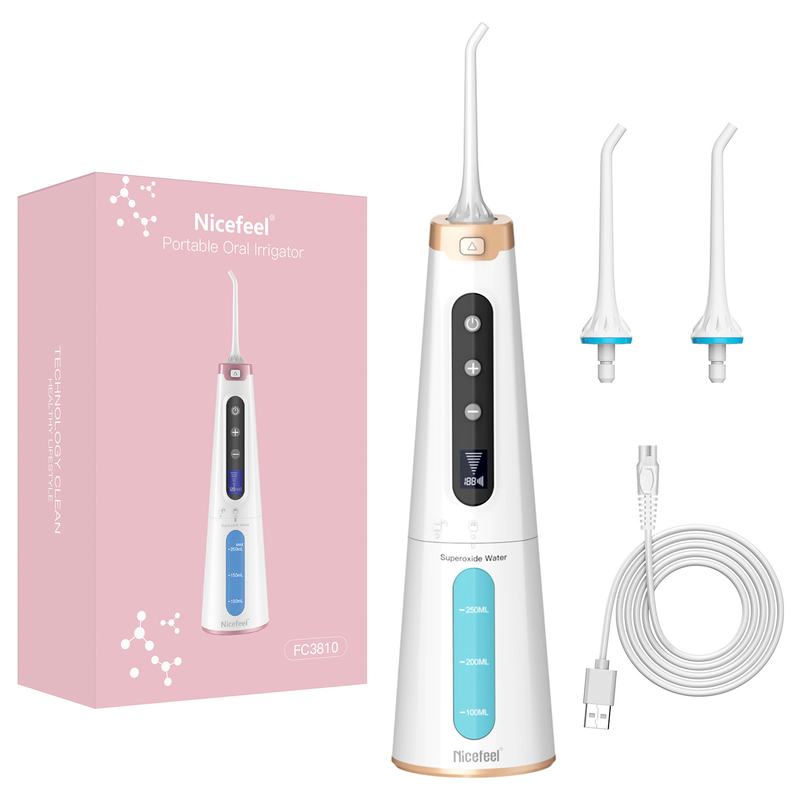 Superoxide Water Oral Irrigator Cordless 300ML Dengan Tiga Mode
