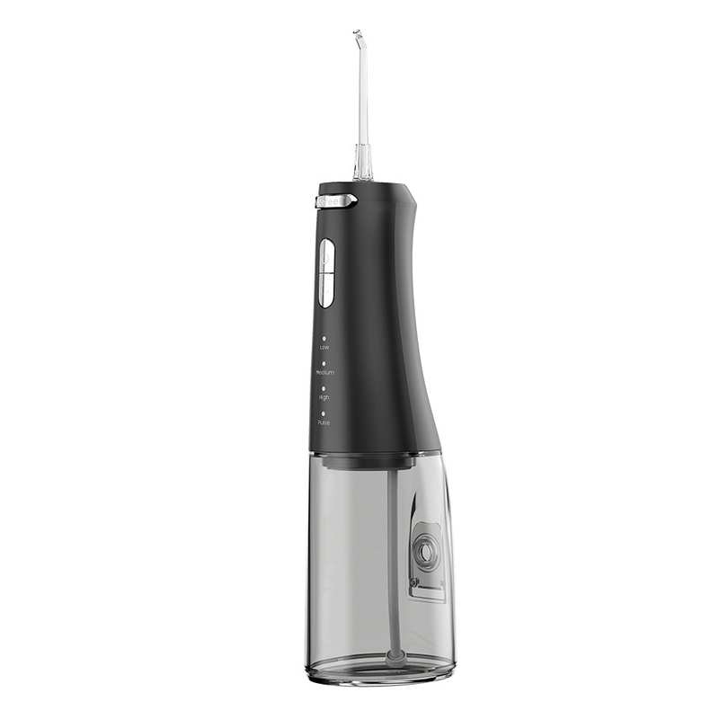 Logo pribadi / irigasi oral flosser air OEM 2000 mAh Baterai 300 ML reservior label Medel dan desain tombol