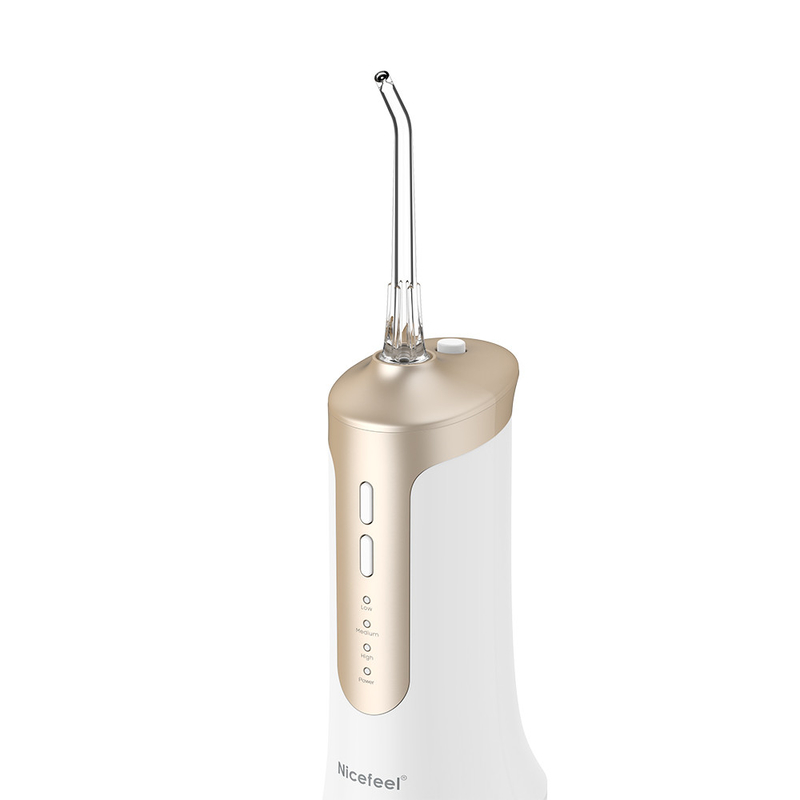 Oral Cleaner Electric Jet Flosser Air Portabel Tanpa Kabel IPX7 300ml
