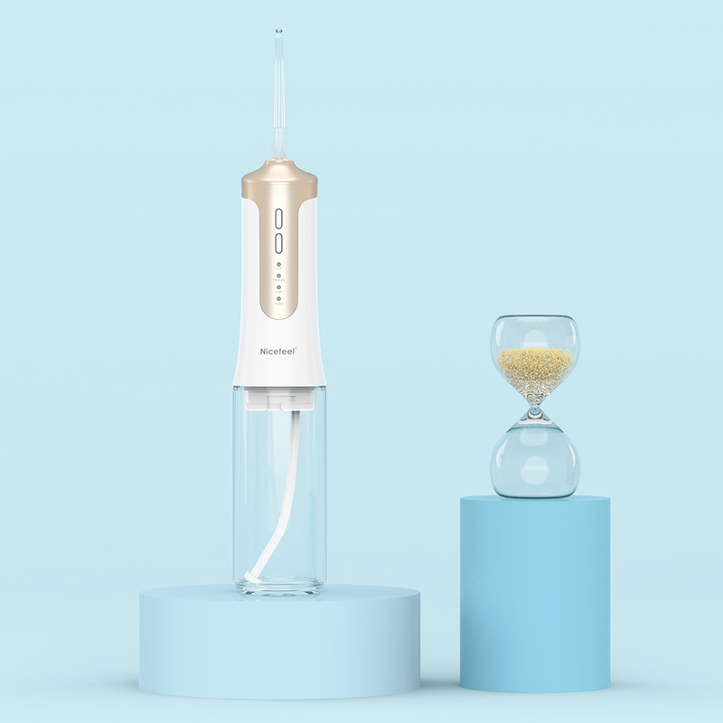 Oral Cleaner Electric Jet Flosser Air Portabel Tanpa Kabel IPX7 300ml