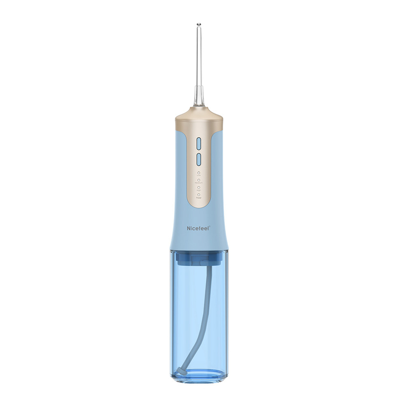 Flosser Air Portabel Tanpa Kabel Listrik Jet Irrigator Lisan IPX7 300ml