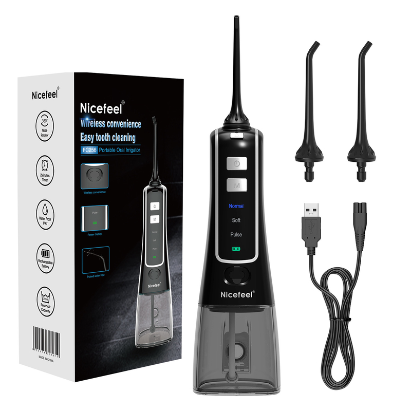 300ml Electric Jet 3 Mode Kerja Cordless Portable Water Flosser Oral Clean