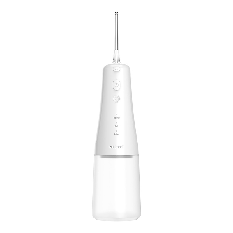 Cordless Water Dental Flosser Irrigator Lisan Isi Ulang Portabel