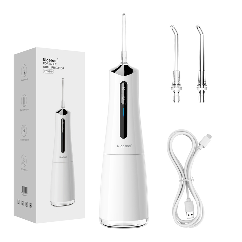 Nicefeel Cordless Water Flosser Teknologi ABS untuk higienis gigi yang optimal