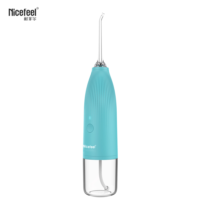 2 Jam Waktu Pengisian Mini Water Flosser Portable dan Travel-friendly dengan berat 0,22kg
