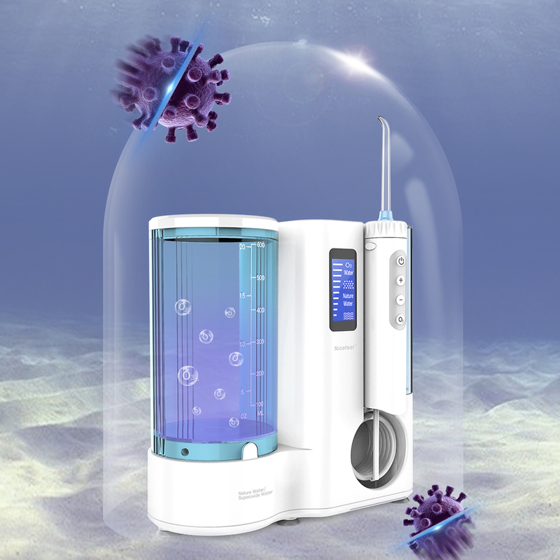 Suhu Kamar Air Membunuh Virus dan Bakteri Irigator Oral - 197x120x205mm Ukuran