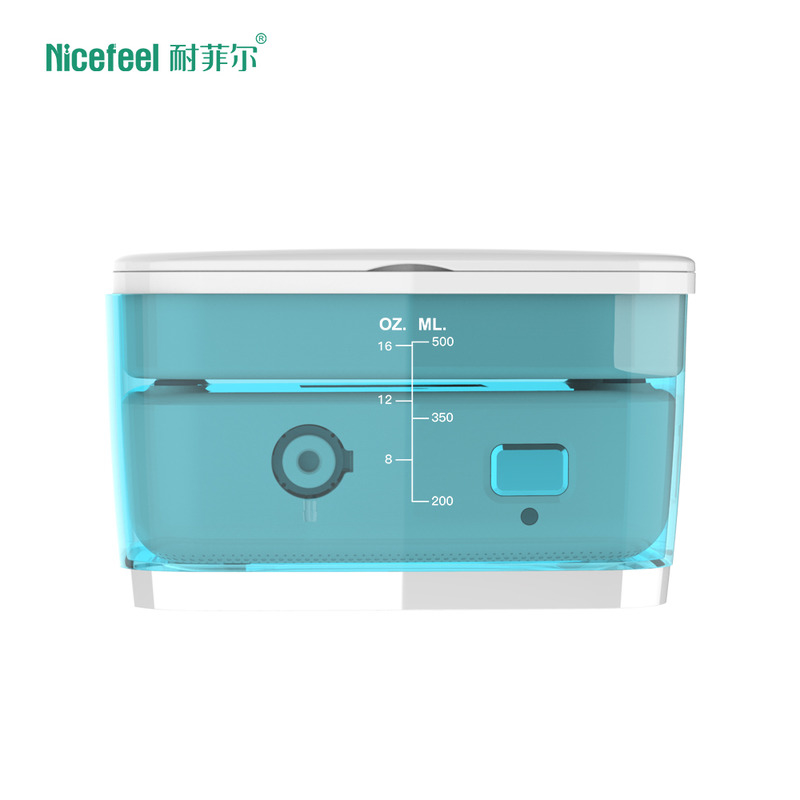 20.5 X 2.5 X 2.5cm All In One Sikat Gigi Dan Flosser Dengan ABS dan 6 pcs Flosser Tip
