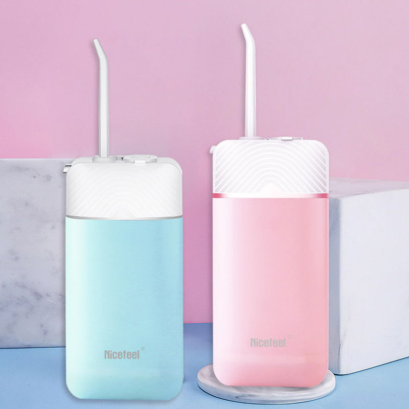 Desain Mini Flosser Air Lipat Flosser Air Listrik Oral Irrigator Dengan Nozzle yang Dapat Disimpan