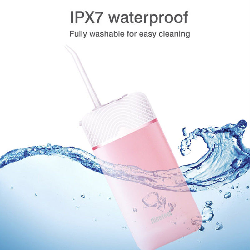 Desain Mini Flosser Air Lipat Flosser Air Listrik Oral Irrigator Dengan Nozzle yang Dapat Disimpan