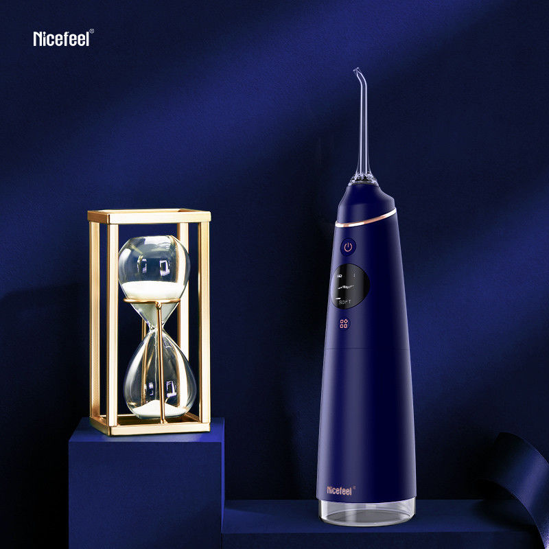 Flosser Air Isi Ulang Tanpa Kabel ABS Portabel Untuk Membersihkan Gigi