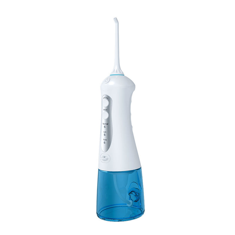 Flosser Air Genggam Irigator Oral Portabel Standar Dengan Tangki Air 300ml
