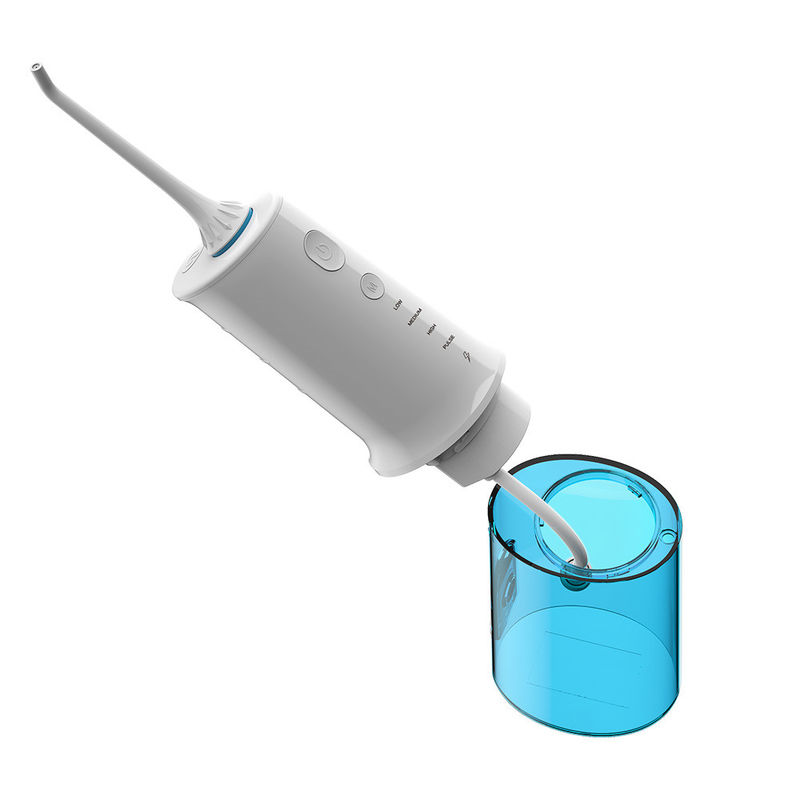 IPX7 Tahan Air Tangki Air Flosser USB Pengisian Nicefeel Portabel Oral Irrigator