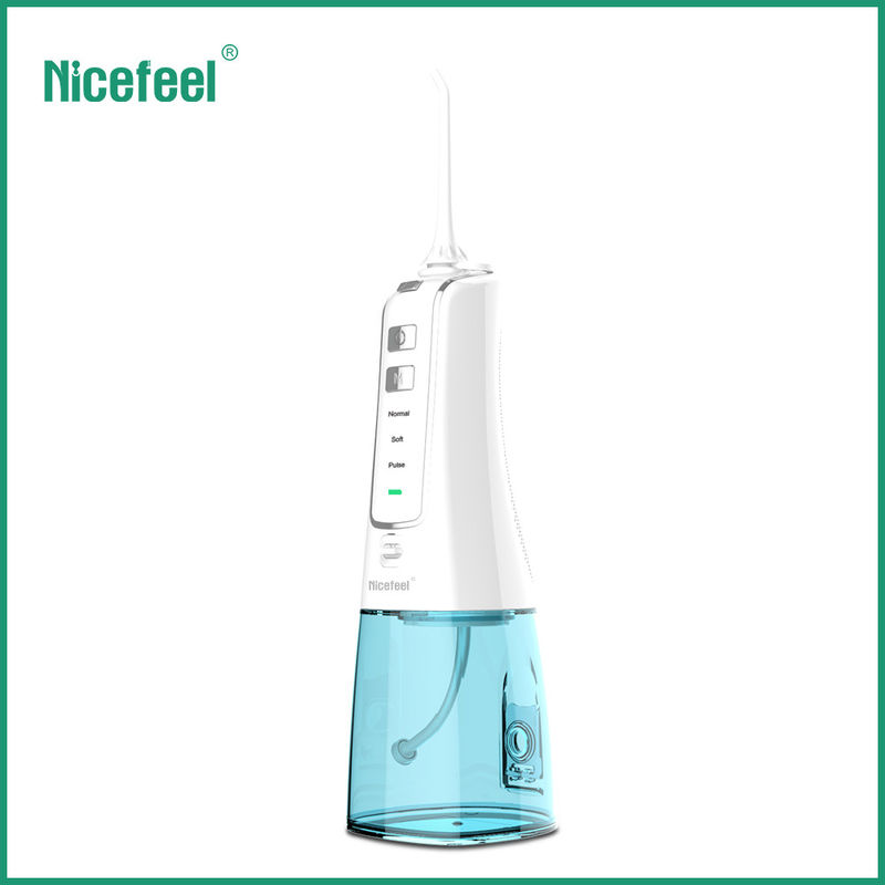 Portable Oral Irrigator Cordless Water Flosser Teeth Cleaner Tangki Air 300ml