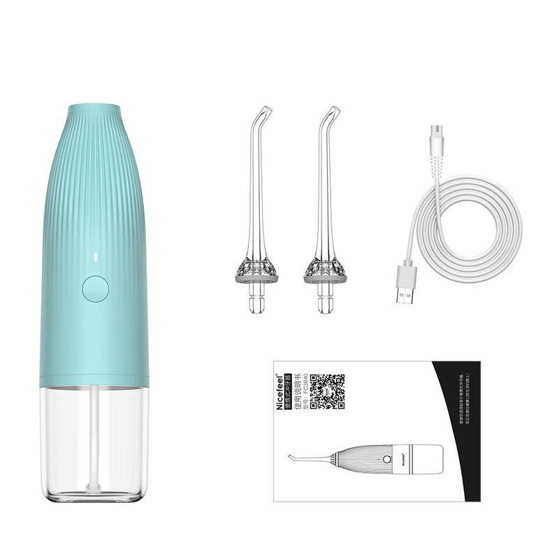 Flosser Air Cerdas Listrik Tanpa Kabel Lebih Dari 60psi Untuk Pemutihan Gigi