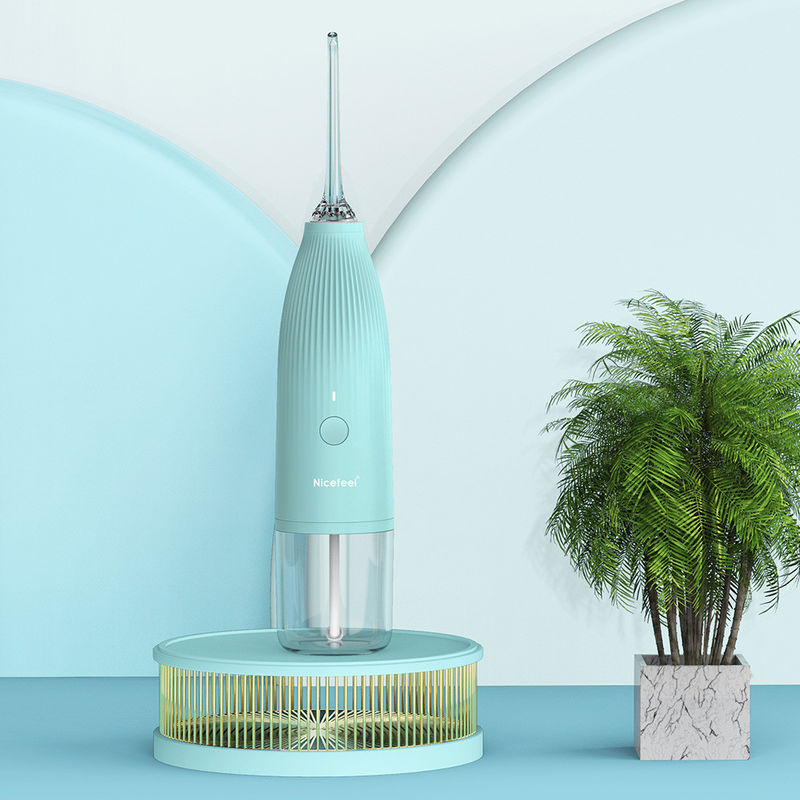 Flosser Air Cerdas Listrik Tanpa Kabel Lebih Dari 60psi Untuk Pemutihan Gigi