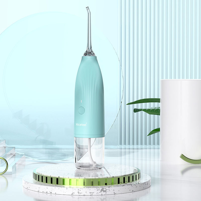 Flosser Air Cerdas Listrik Tanpa Kabel Lebih Dari 60psi Untuk Pemutihan Gigi