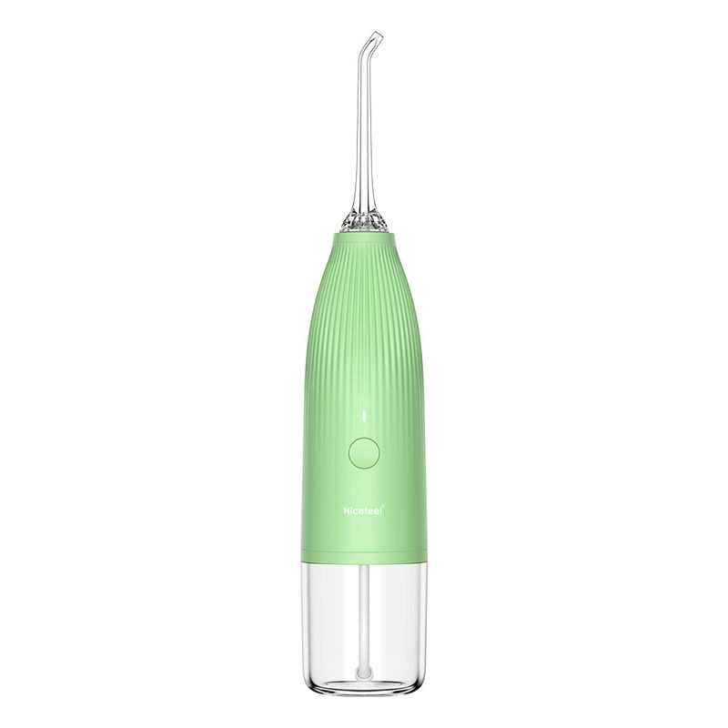 Flosser Air Gigi Tanpa Kabel ukuran kecil Untuk Gigi volume air yang lebih tinggi