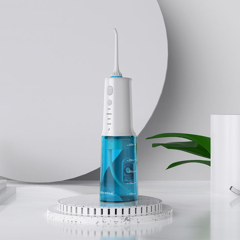 Flosser Daya Listrik Terbaik Untuk Perjalanan Nicefeel Cordless Water Flosser Baterai IPX7 1900 mAh