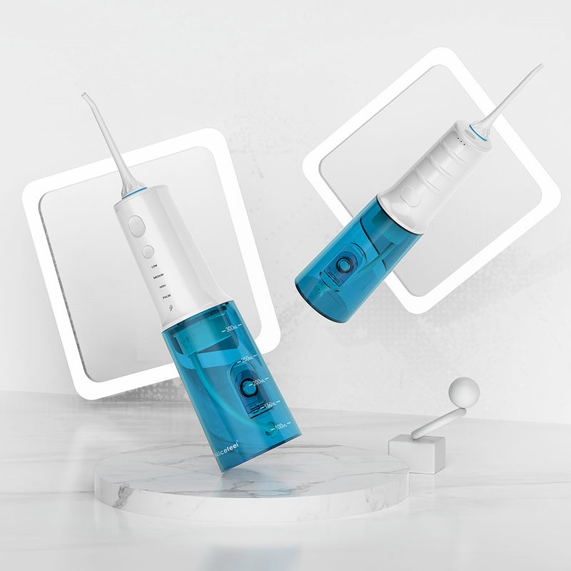 Flosser Daya Listrik Terbaik Untuk Perjalanan Nicefeel Cordless Water Flosser Baterai IPX7 1900 mAh