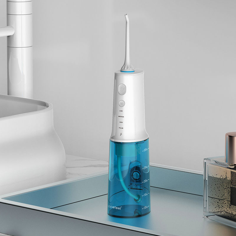 Flosser Daya Listrik Terbaik Untuk Perjalanan Nicefeel Cordless Water Flosser Baterai IPX7 1900 mAh