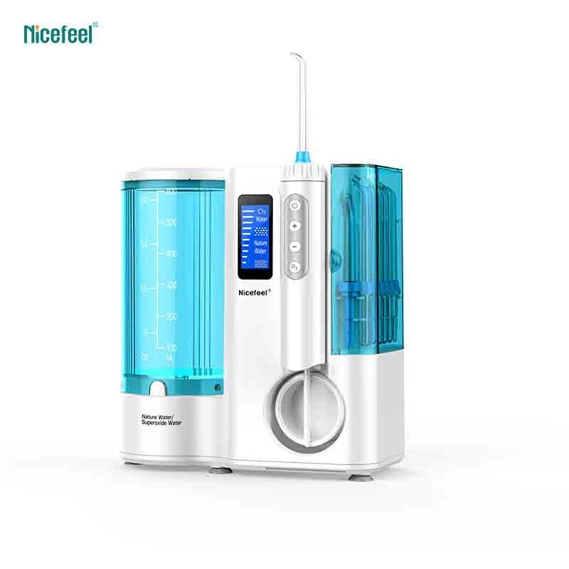 600ml Tank Countertop Nicefeel Oral Irrigator Untuk Perawatan Mulut Harian